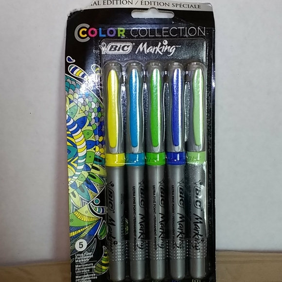 Office Bic Color Collection Permanent Markers Poshmark